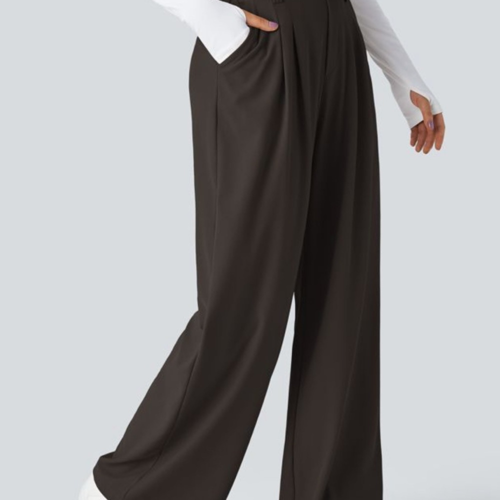 HALARA Charcoal Wide-Leg Women's Pants